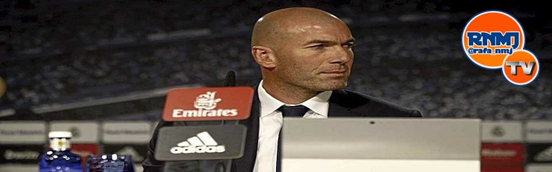 Rueda de prensa de Zinedine Zidane tras el partido ante el Malaga CF