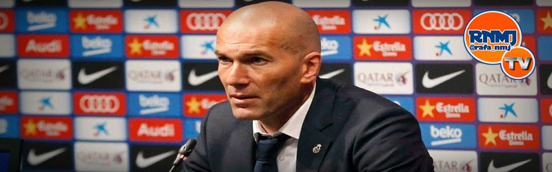 Rueda de prensa de Zidane tras el partido ante el FC Barcelona