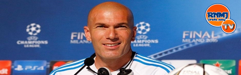 Rueda de prensa de Zidane previa a la final de Champions League