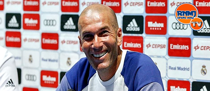 Rueda de prensa de Zidane previa al partido ante la Real Sociedad