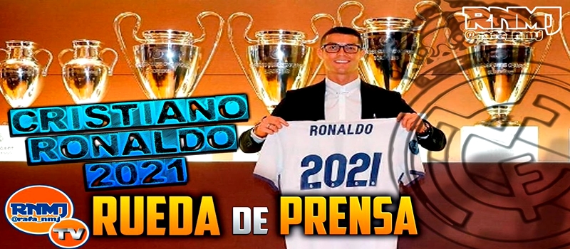 Rueda de prensa ampliación contrato de Cristiano Ronaldo