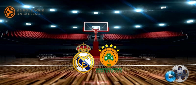 Partido | Real Madrid vs Panathinaikos | Euroleague | J7