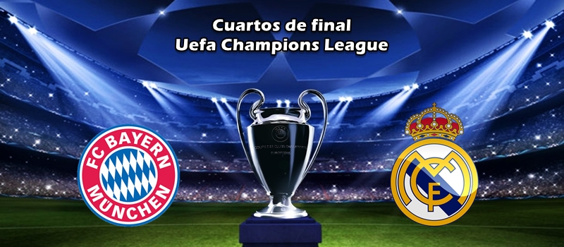 El Real Madrid se enfrentara al Bayern Munich en los cuartos de final de la Champions League