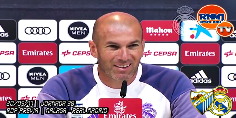 VIDEO | Rueda de prensa de Zinedine Zidane previa al partido ante el Malaga