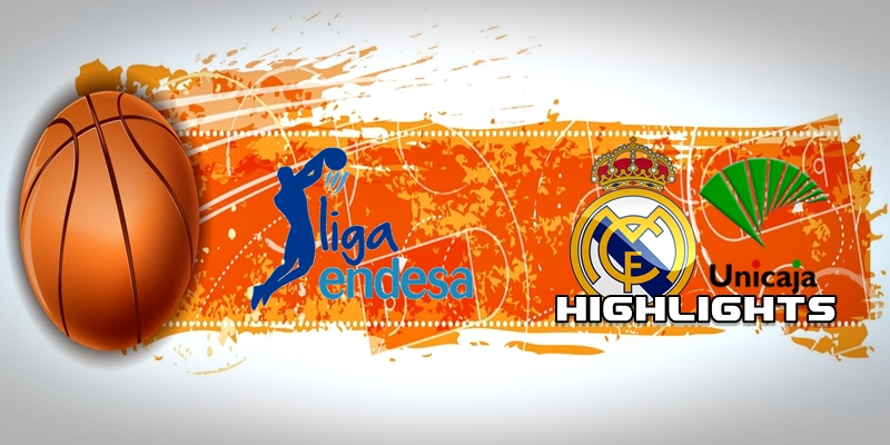 VIDEO | Highlights | Real Madrid vs Unicaja | Liga Endesa | Playoff | Semifinales | Primer partido