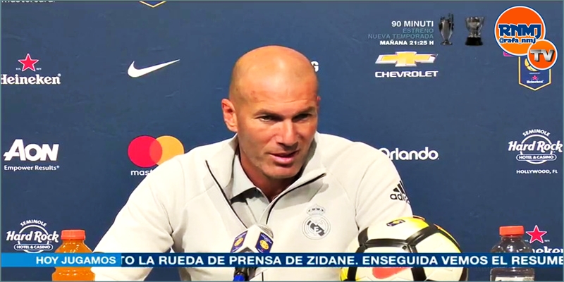 VÍDEO | Rueda de prensa de Zinedine Zidane tras el partido ante el Manchester United