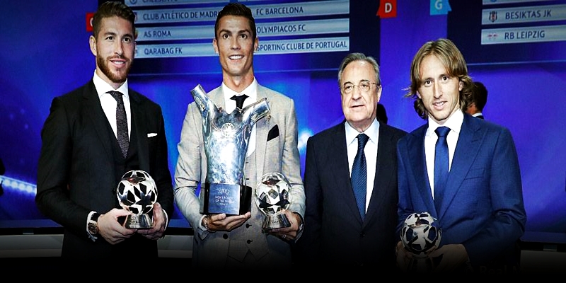 NOTICIAS | Ramos, Modric y Ronaldo premiados por la UEFA