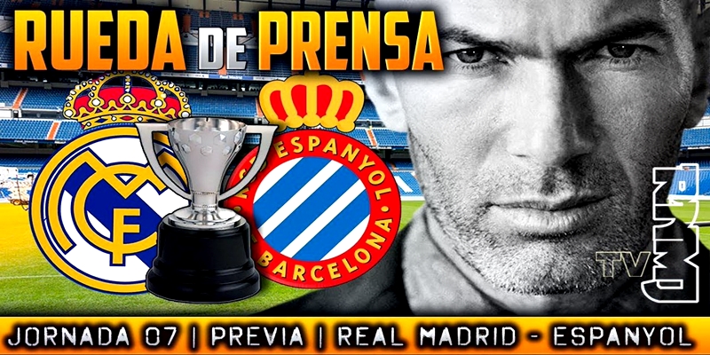 VÍDEO | Rueda de prensa de Zinedine Zidane previa al partido ante el RCD Espanyol
