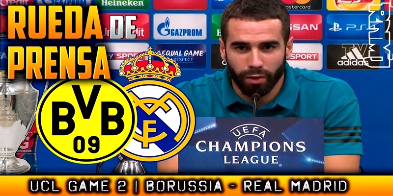 VÍDEO | Rueda de prensa de Dani Carvajal previa al partido ante el Borussia Dortmund