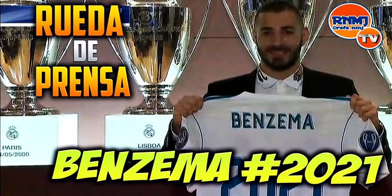 VÍDEO | Rueda de prensa de Karim Benzema tras ampliar su contrato con el Real Madrid