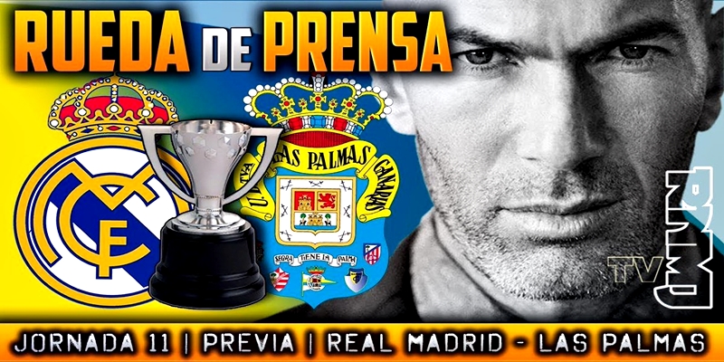 VÍDEO | Rueda de prensa de Zinedine Zidane previa al partido ante la UD Las Palmas