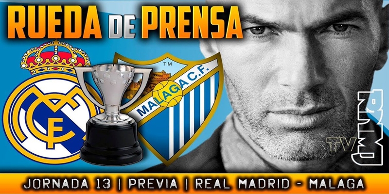 VÍDEO | Rueda de prensa de Zinedine Zidane previa al partido ante el Málaga