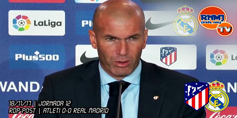VÍDEO | Rueda de prensa de Zinedine Zidane tras el partido ante el Atlético