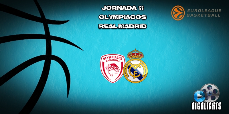 VÍDEO | Highlights | Olympiacos vs Real Madrid | Euroleague | Jornada 11