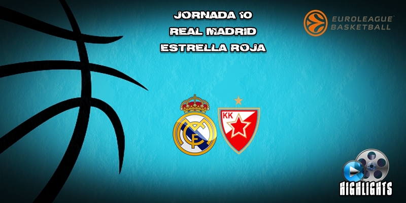 VÍDEO | Highlights | Real Madrid vs Estrella Roja | Euroleague | Jornada 10