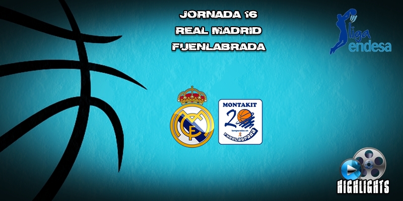 VÍDEO | Highlights | Real Madrid vs Fuenlabrada | Liga Endesa | Jornada 16