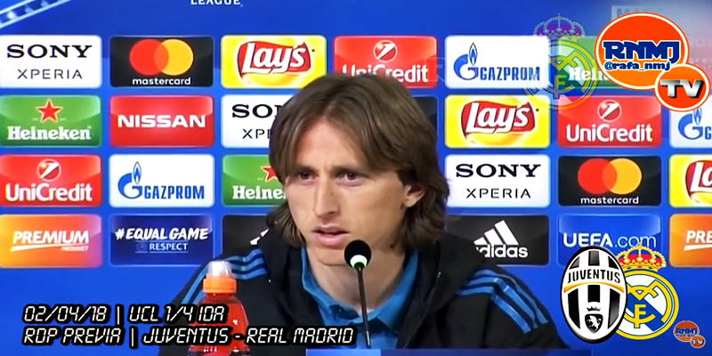 VÍDEO | Rueda de prensa de Luka Modric previa al partido ante la Juventus