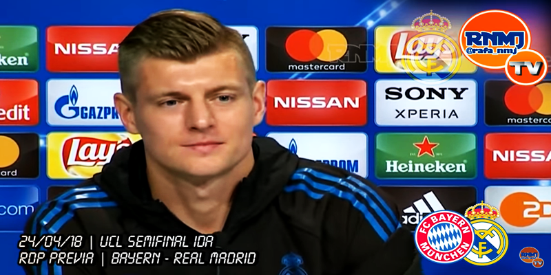 VÍDEO | Rueda de prensa de Toni Kroos previa al partido ante el Bayern Munich