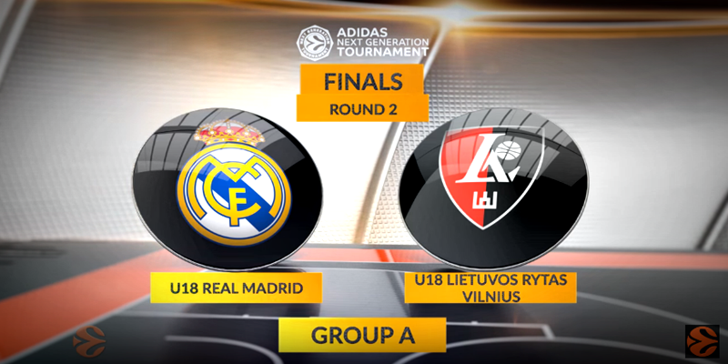VÍDEO | Highlights | Real Madrid vs Lietuvos Rytas Vilnius | Adidas Next Generation Tournament | Jornada 2