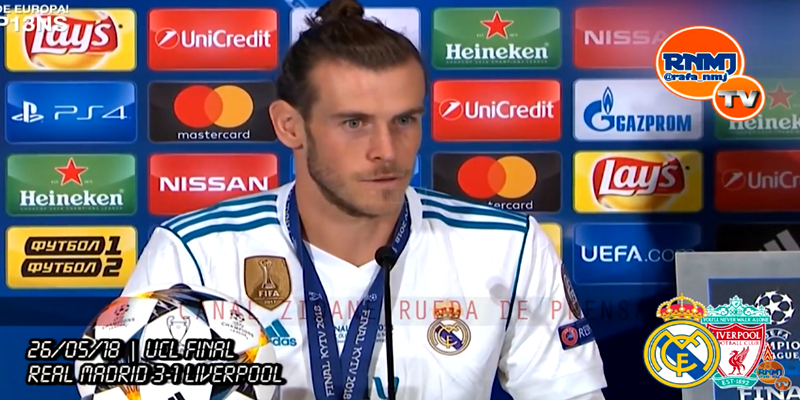 VÍDEO | Rueda de prensa de Gareth Bale tras la final de la Champions League