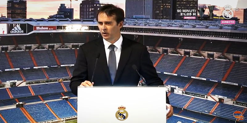 VÍDEO | Presentación de Julen Lopetegui como nuevo entrenador del Real Madrid