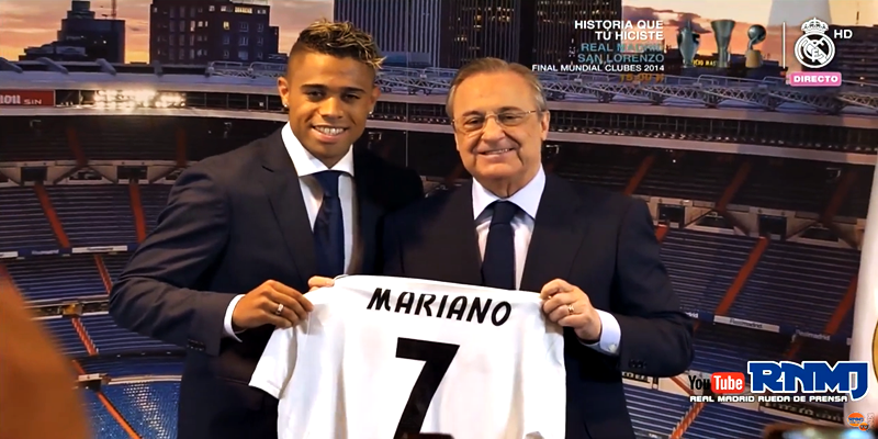 VÍDEO | Acto de presentación de Mariano como nuevo jugador del Real Madrid
