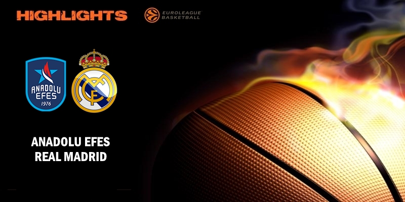 VÍDEO | Highlights | Anadolu Efes vs Real Madrid | Euroleague | J11