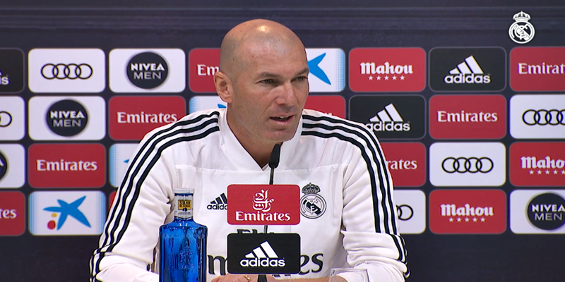 VÍDEO | Rueda de prensa de Zinedine Zidane previa al partido ante el Valencia
