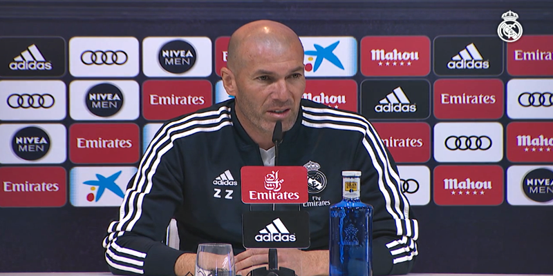 VÍDEO | Rueda de prensa de Zinedine Zidane previa al partido ante el Huesca
