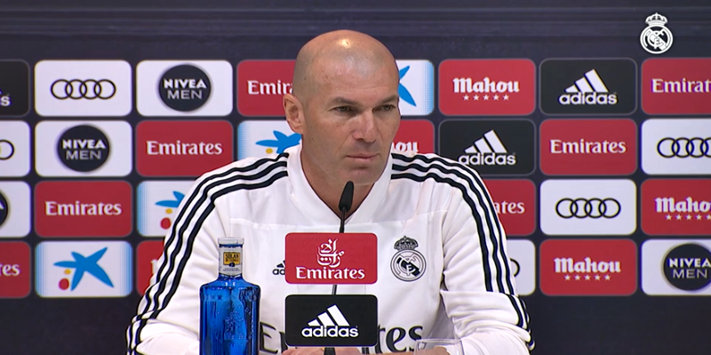 VÍDEO | Rueda de prensa de Zinedine Zidane previa al partido ante el Celta