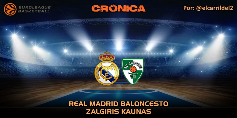 CRÓNICA | Real Madrid 86 – 93 Zalgiris | Euroleague | Jornada 30