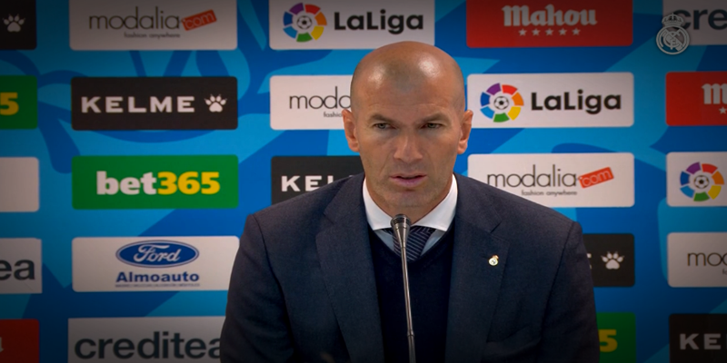 VÍDEO | Rueda de prensa de Zinedine Zidane tras el partido ante el Rayo Vallecano