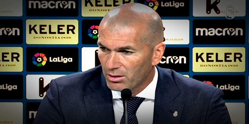 VÍDEO | Rueda de prensa de Zinedine Zidane tras el partido ante la Real Sociedad