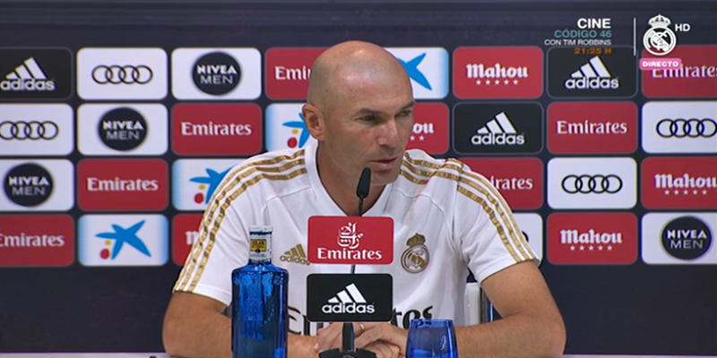 VÍDEO | Rueda de prensa de Zinedine Zidane previa al partido ante el Celta de Vigo