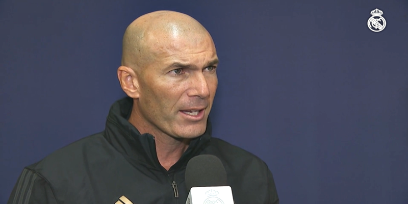 VÍDEO | Rueda de prensa de Zinedine Zidane tras el partido ante el Valencia