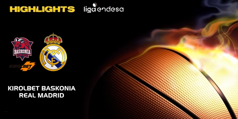 VÍDEO | Highlights | Kirolbet Baskonia vs Real Madrid | Liga Endesa | Jornada 7