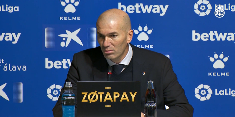 RUEDA DE PRENSA | Zinedine Zidane: «Ganar estos partidos te da mucha confianza»