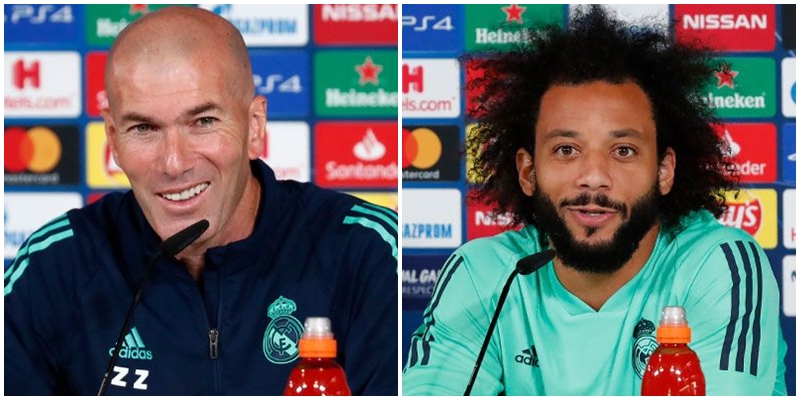 VÍDEO | Rueda de prensa de Zinedine Zidane y Marcelo previa al partido ante el Galatasaray