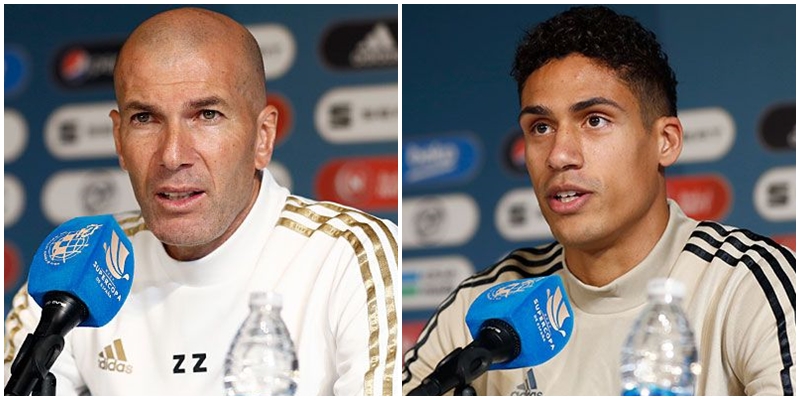 VÍDEO | Rueda de prensa de Zinedine Zidane y Raphael Varane previa al partido ante el Valencia