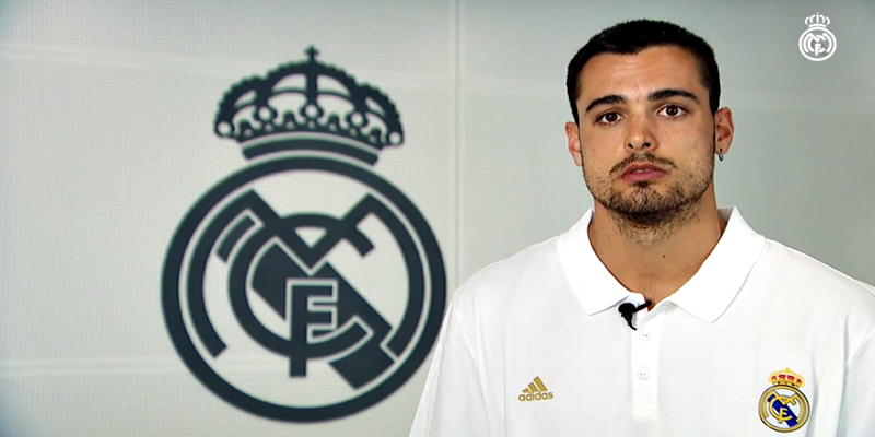 VÍDEO | Alberto Abalde: «Es un sueño estar en el Real Madrid»