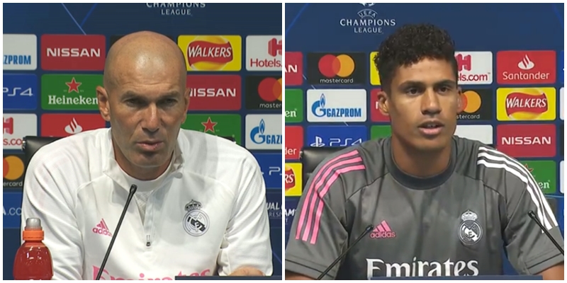 VÍDEO | Rueda de prensa de Zinedine Zidane y Raphael Varane previa al partido ante el Manchester City