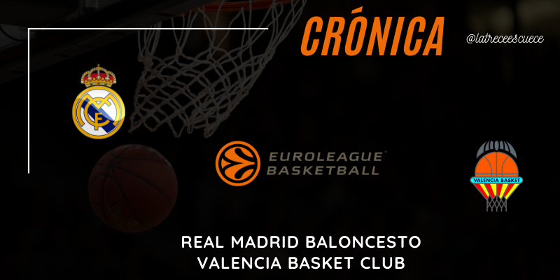 CRÓNICA | El Real Madrid se estrella en el bloqueo de Ponsarnau: Real Madrid 77 – 93 Valencia Basket