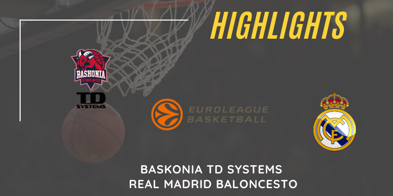 VÍDEO | Highlights | Baskonia vs Real Madrid | Euroleague | Jornada 1