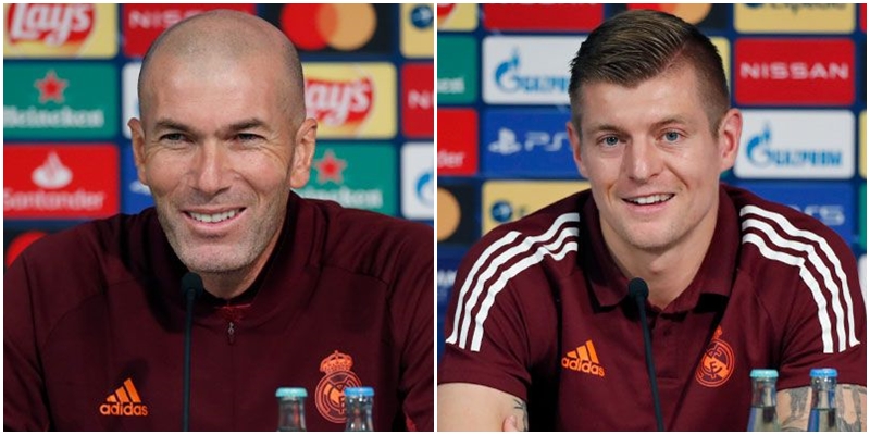 VÍDEO | Rueda de prensa de Zinedine Zidane y Toni Kroos previa al partido ante el Borussia Mönchengladbach
