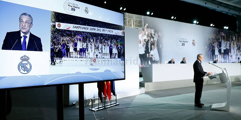 VÍDEO | Florentino Pérez: «La reforma del fútbol no puede esperar y debemos afrontarla cuanto antes»