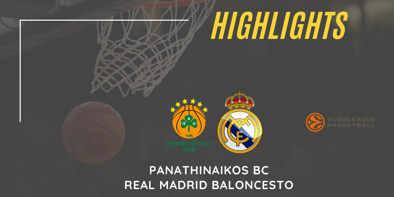 VÍDEO | Highlights | Panathinaikos vs Real Madrid | Euroleague | Jornada 14