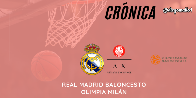CRÓNICA | Un horroso comienzo de tercer cuarto condena al Real Madrid: Real Madrid 76 – 80 Olimpia Milán