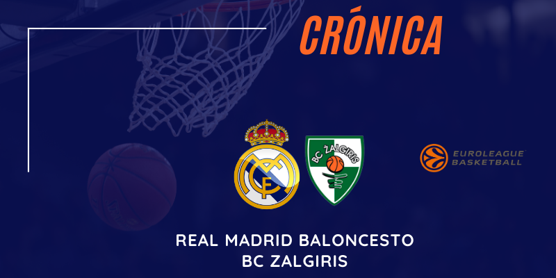 CRÓNICA | Renovación de Pablo y victoria del Madrid: Real Madrid Baloncesto 70 – 58 Zalgiris