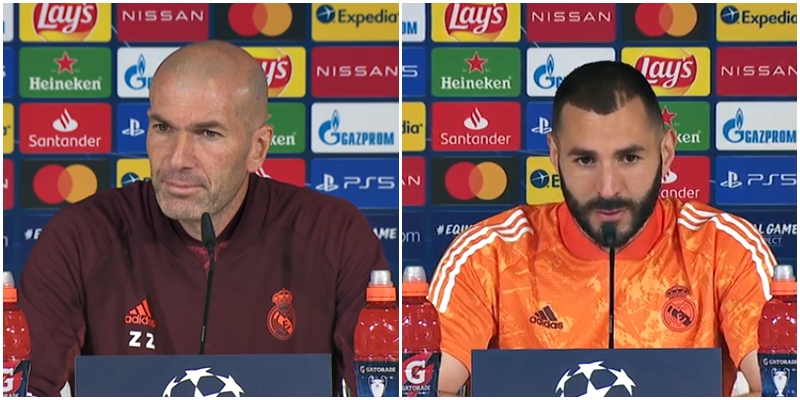 VÍDEO | Rueda de prensa de Zinedine Zidane y Karim Benzema previa al partido ante el Atalanta