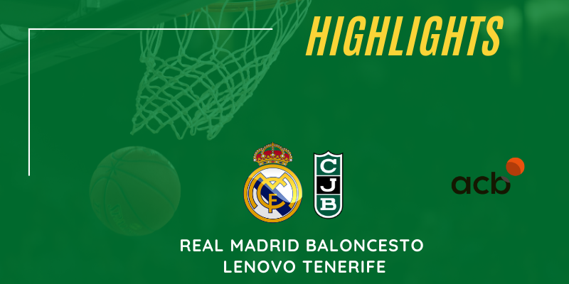 VÍDEO | Highlights | Real Madrid Baloncesto – Club Joventut Badalona | Liga Endesa | Jornada 32